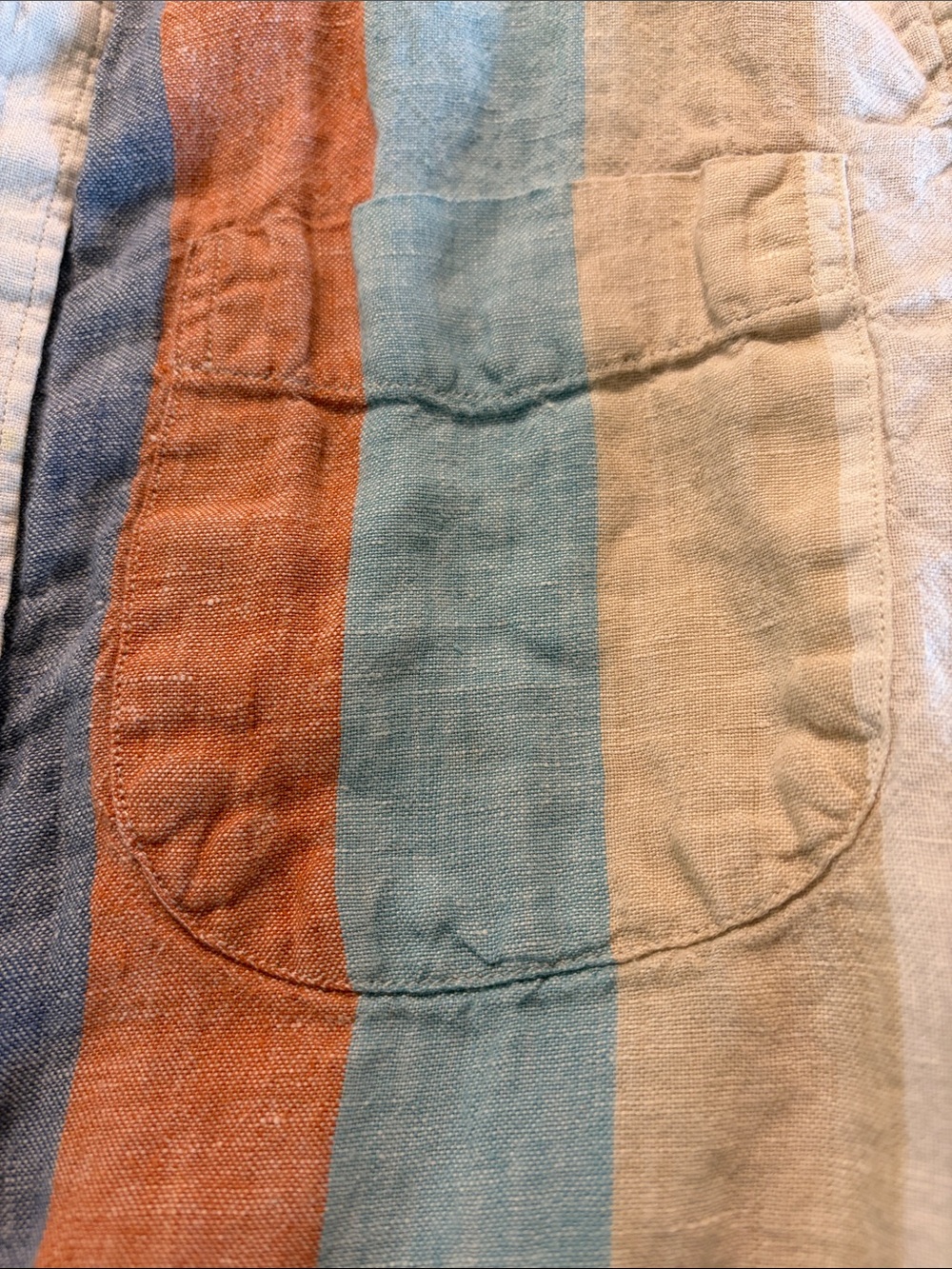 J Crew linen button up shirt size S - Picture 4 of 5